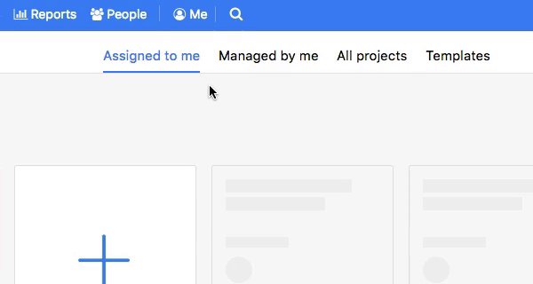 Add task in me view