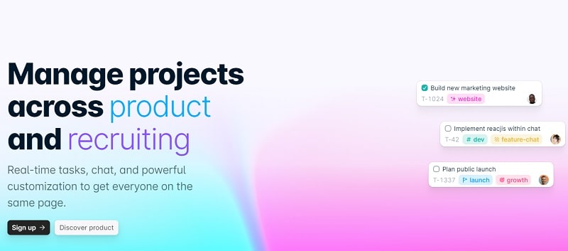 Height project management tool