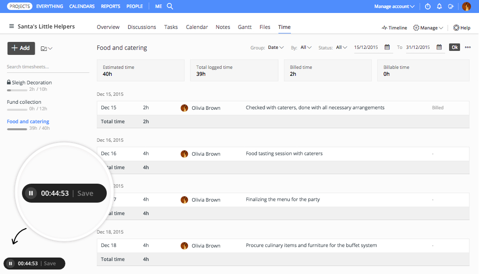 online timesheet software for small business