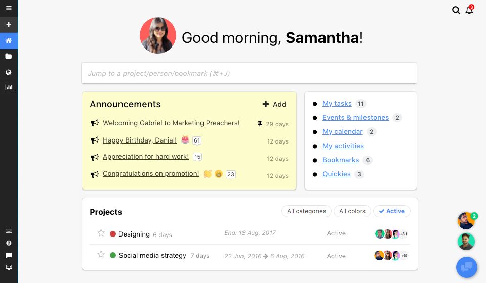 ProofHub as Asana alternatives