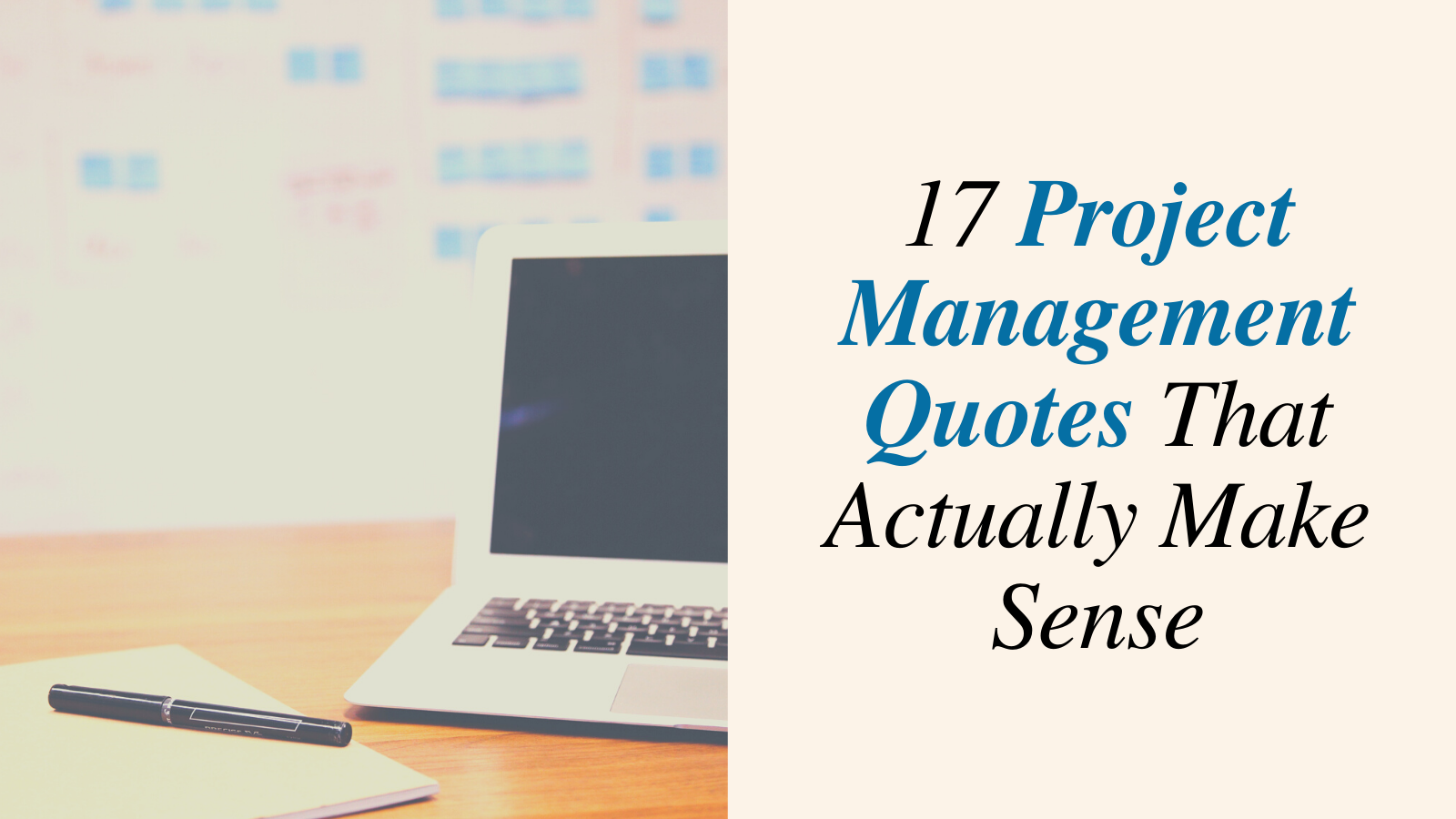 Project Management Quotes