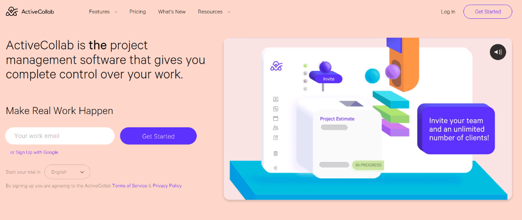 ActiveCollab as a Time Tracking tool