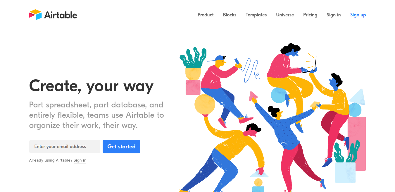Airtable - omnifocus alternative