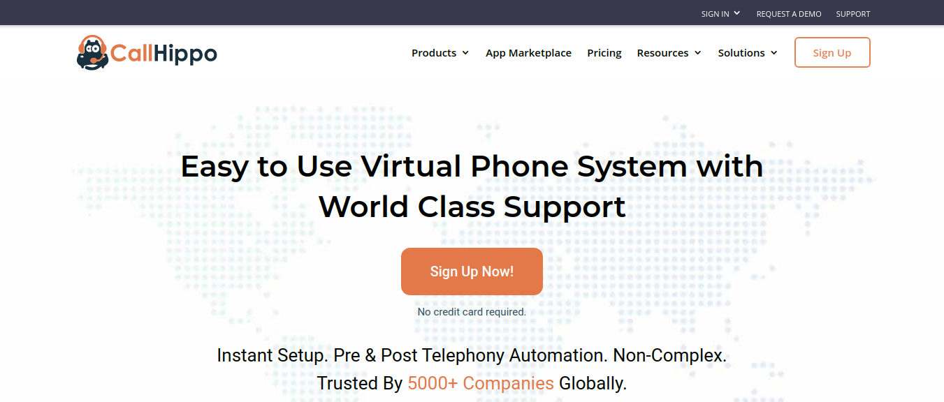 CallHippo as remote tool