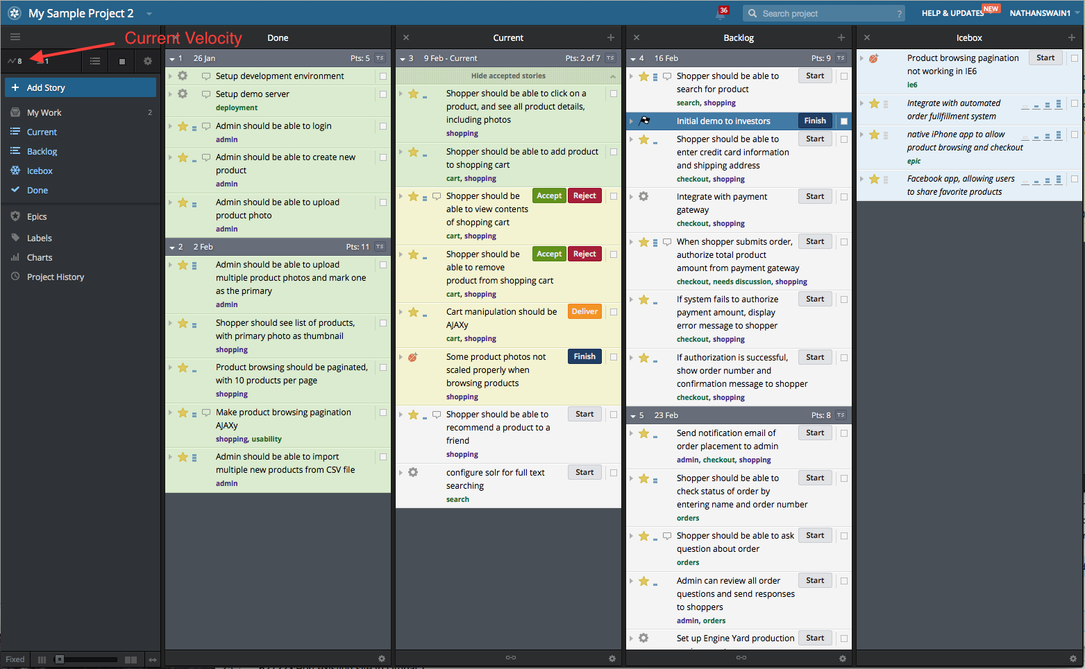 Pivotal Tracker as jira competitor