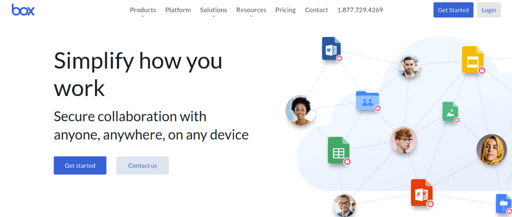 Box Secure Content Management Workflow and Collaboration Tool