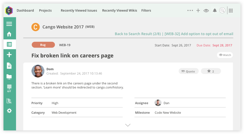 Backlog jira substitute