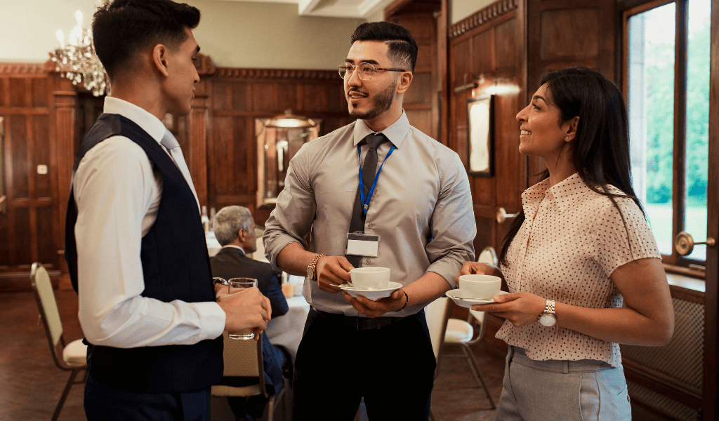 Build working relationships and connections