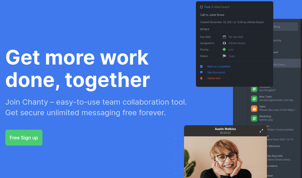 chanty as task management tool