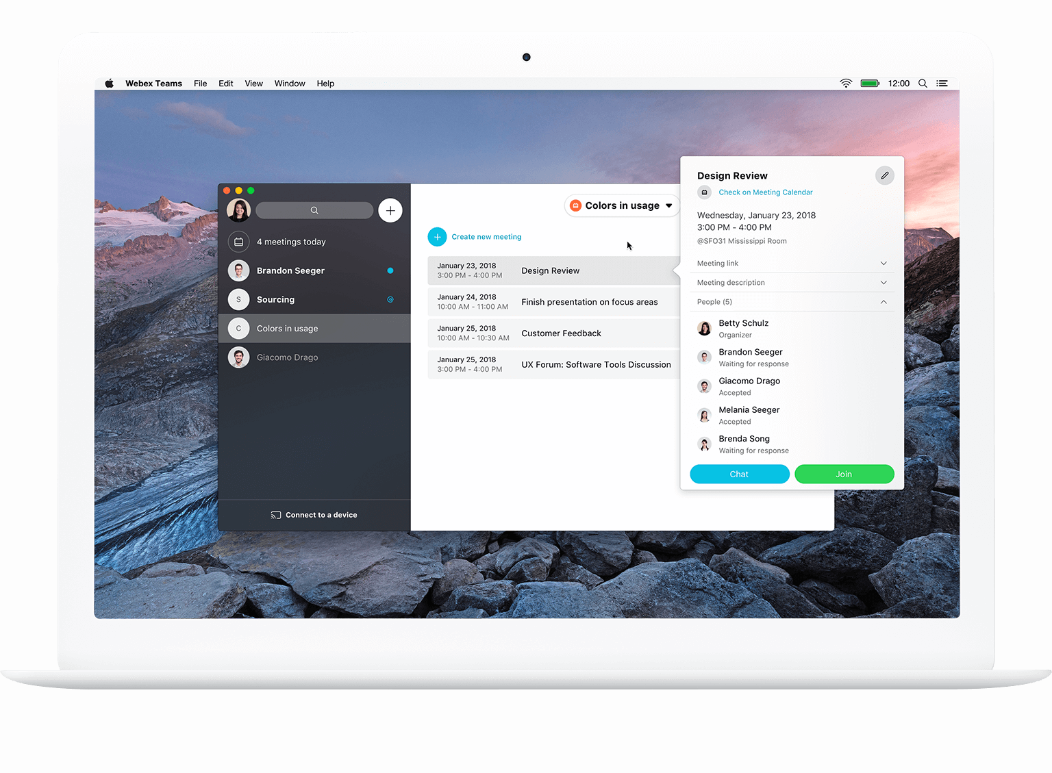 Cisco WebEx Teams - free slack project management alternatives 