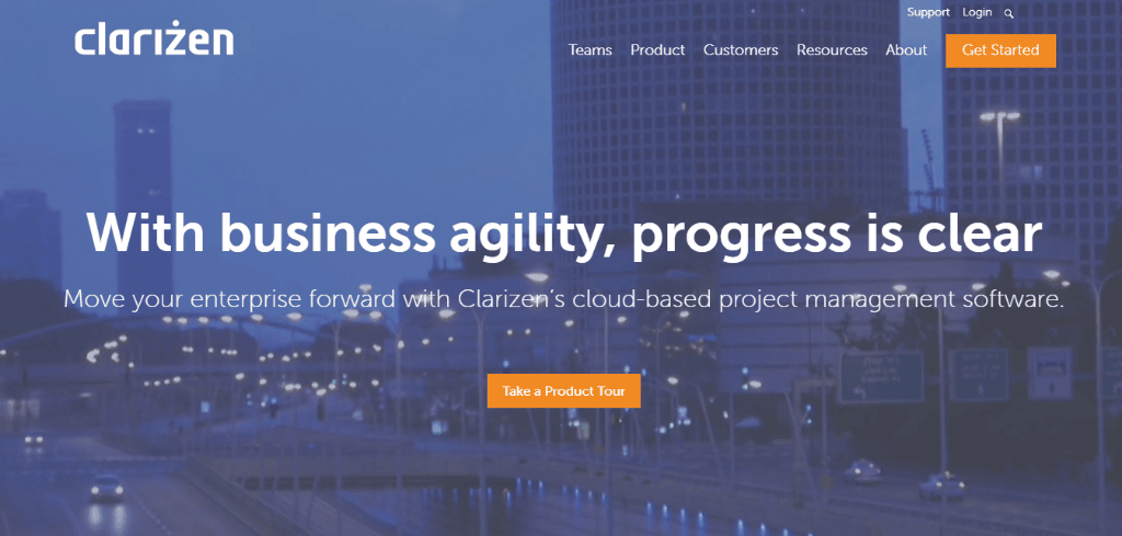 Clarizen - task management software