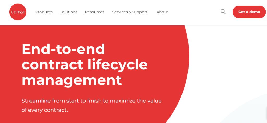 Conga Contracts as a Contract Management Tool
