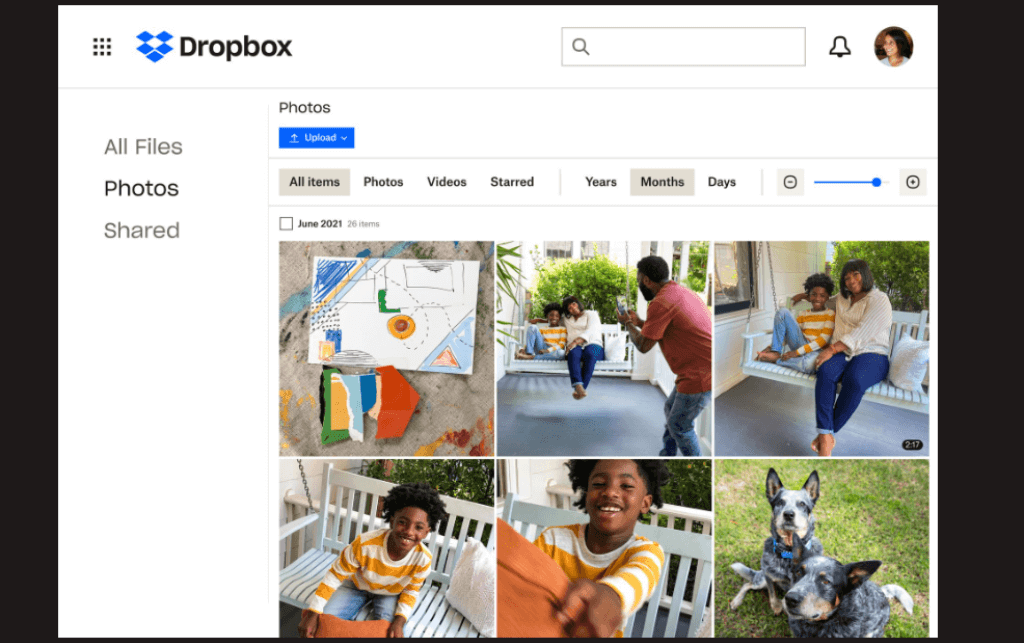 Dropbox: Similar to clockify Time Tracking tool