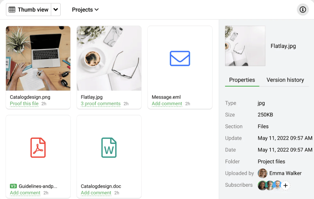 Centralized documentation for sharing files at one place