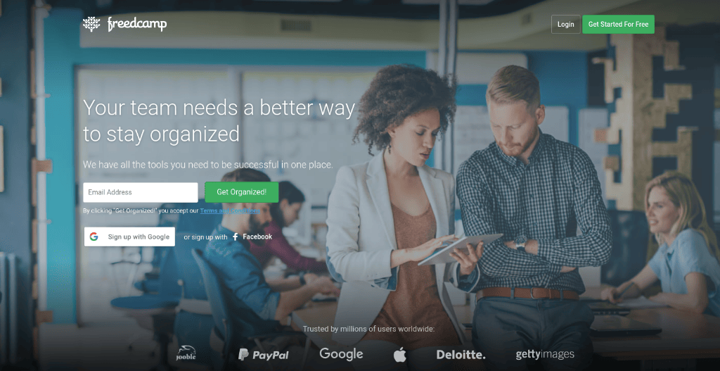 Freedcamp as a web-based project management tool