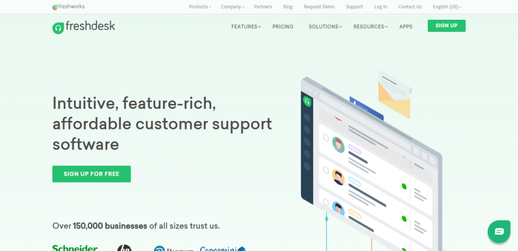 Freshdesk project management tool