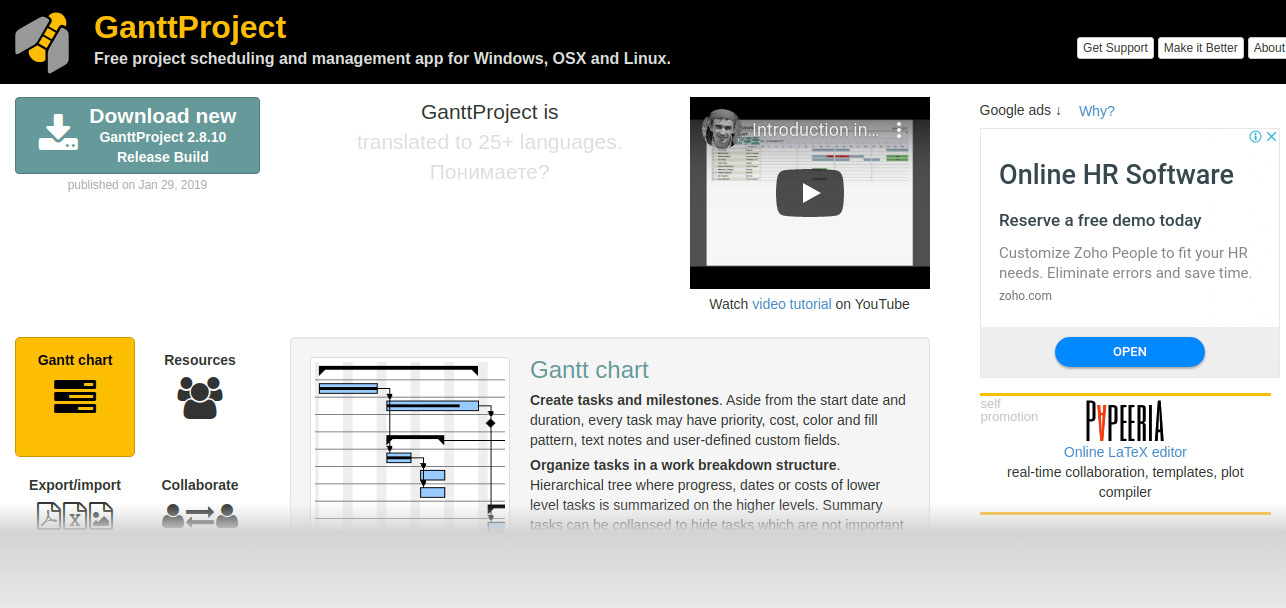 ganttproject as teamgantt competitor