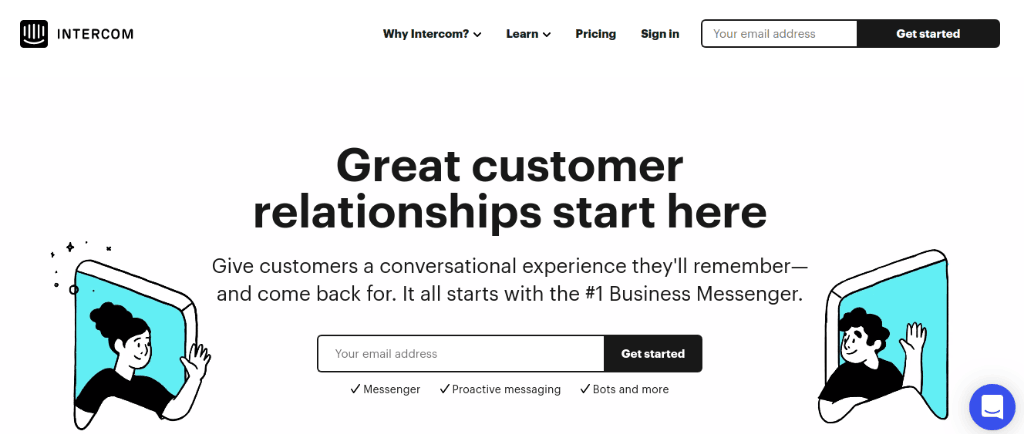 Intercom customer collaboration software for teams
