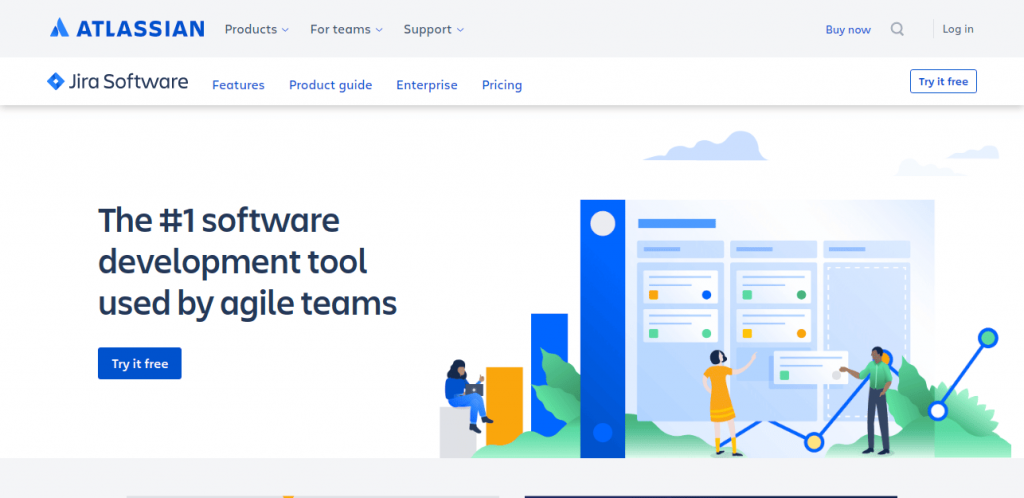 Business management software Jira