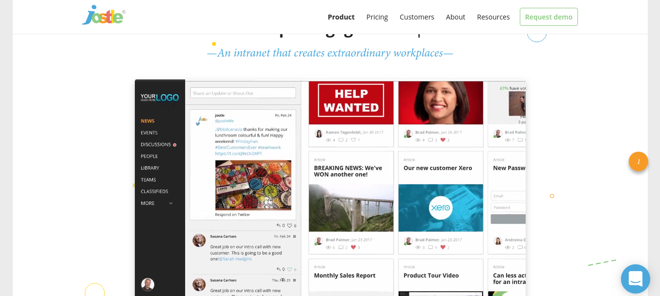 Jostle as alternative to Slack 2019