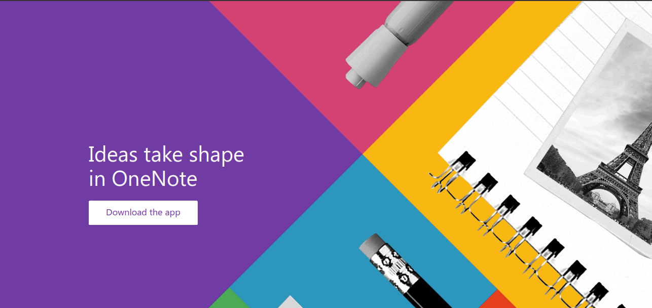 Microsoft OneNote as note taking app