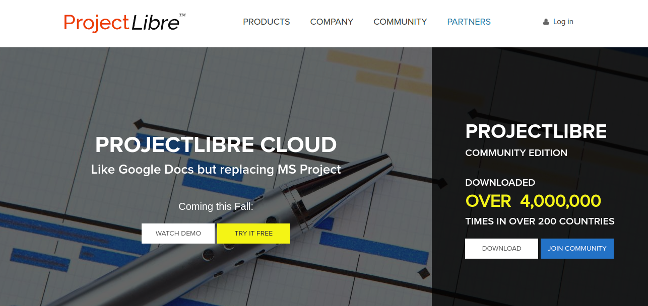 ProjectLibre as alternative to teamgantt