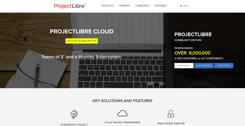 Projectlibre as a monday alternative