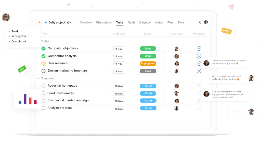 ProofHub as Calendly Alternative