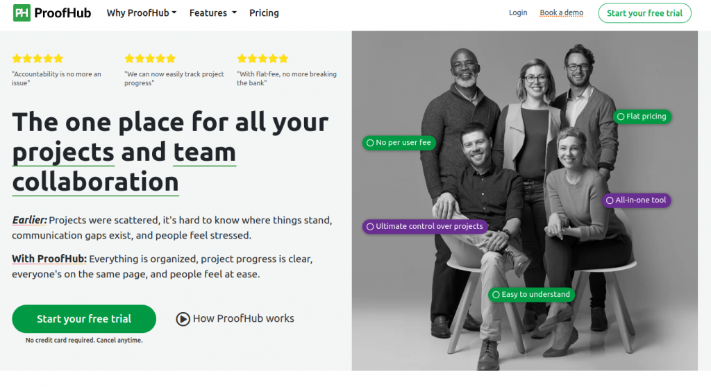 ProofHub as a best toggle alternative