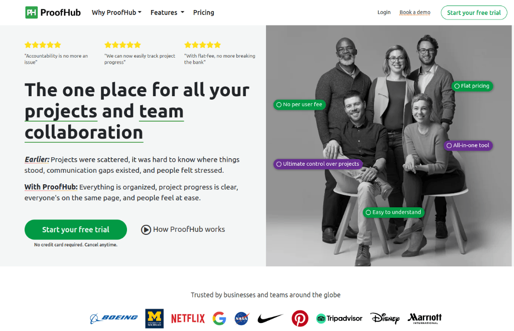 ProofHub as a workload management tool for team