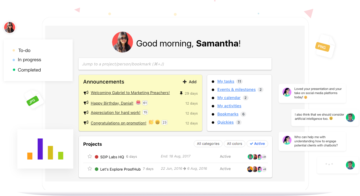 ProofHub as top Wrike alternatives