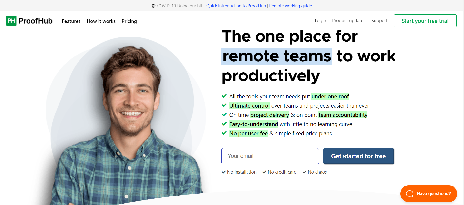 ProofHub best tools for manager
