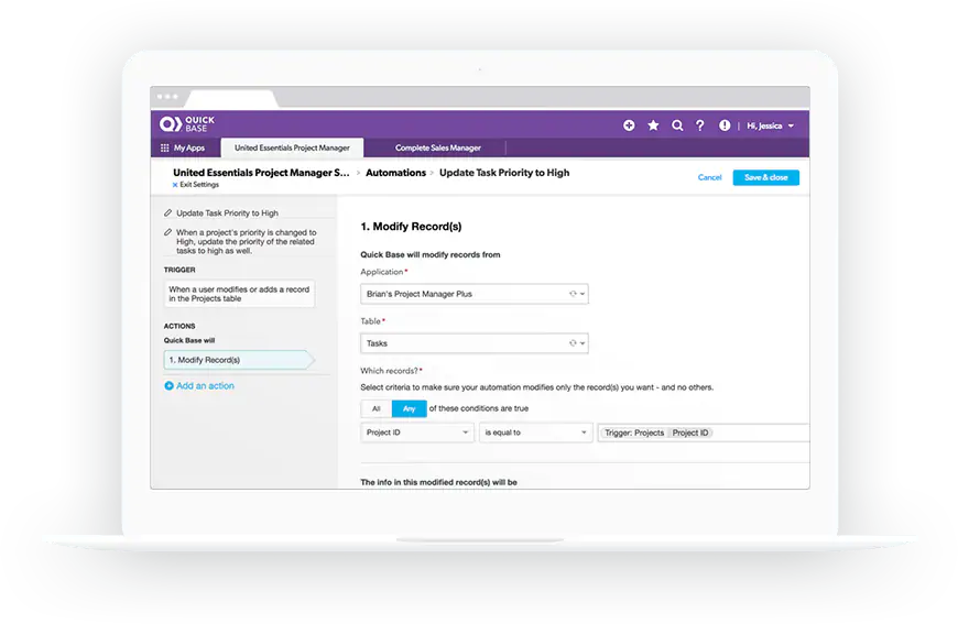 QuickBase as jira alternative