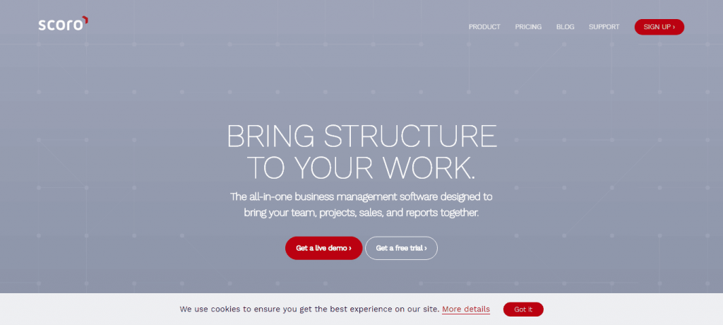 Scoro as a business management tool