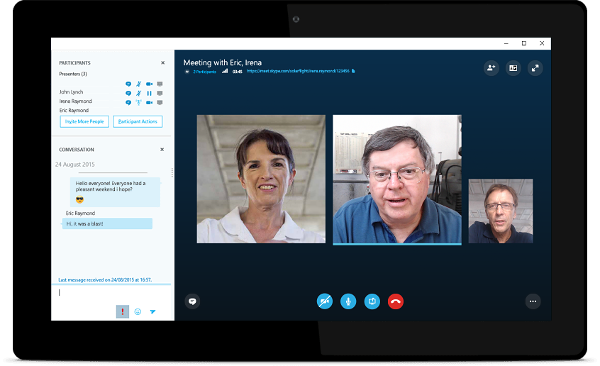 skype tool for communicating in teams