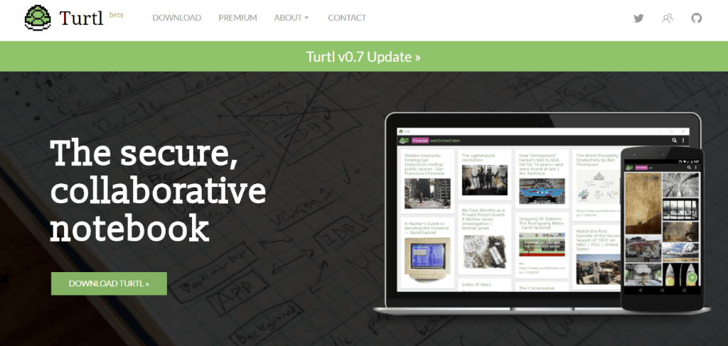 Turtl as evernote competitor