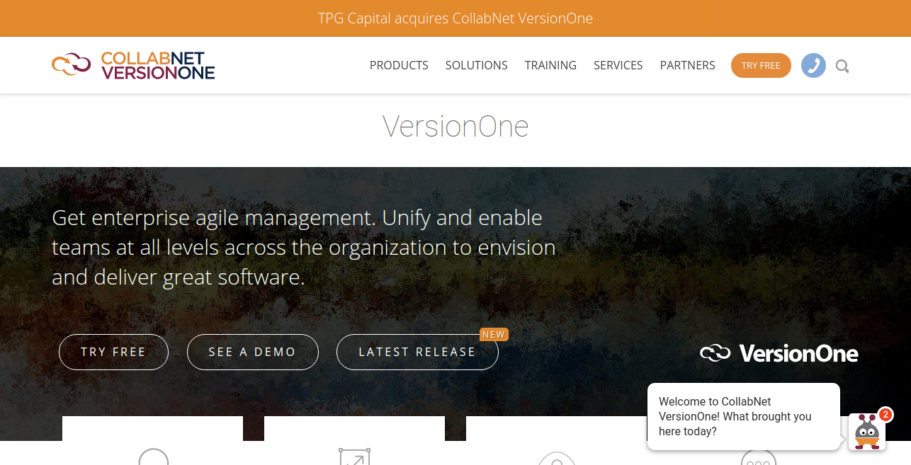 VersionOne as jira substitute