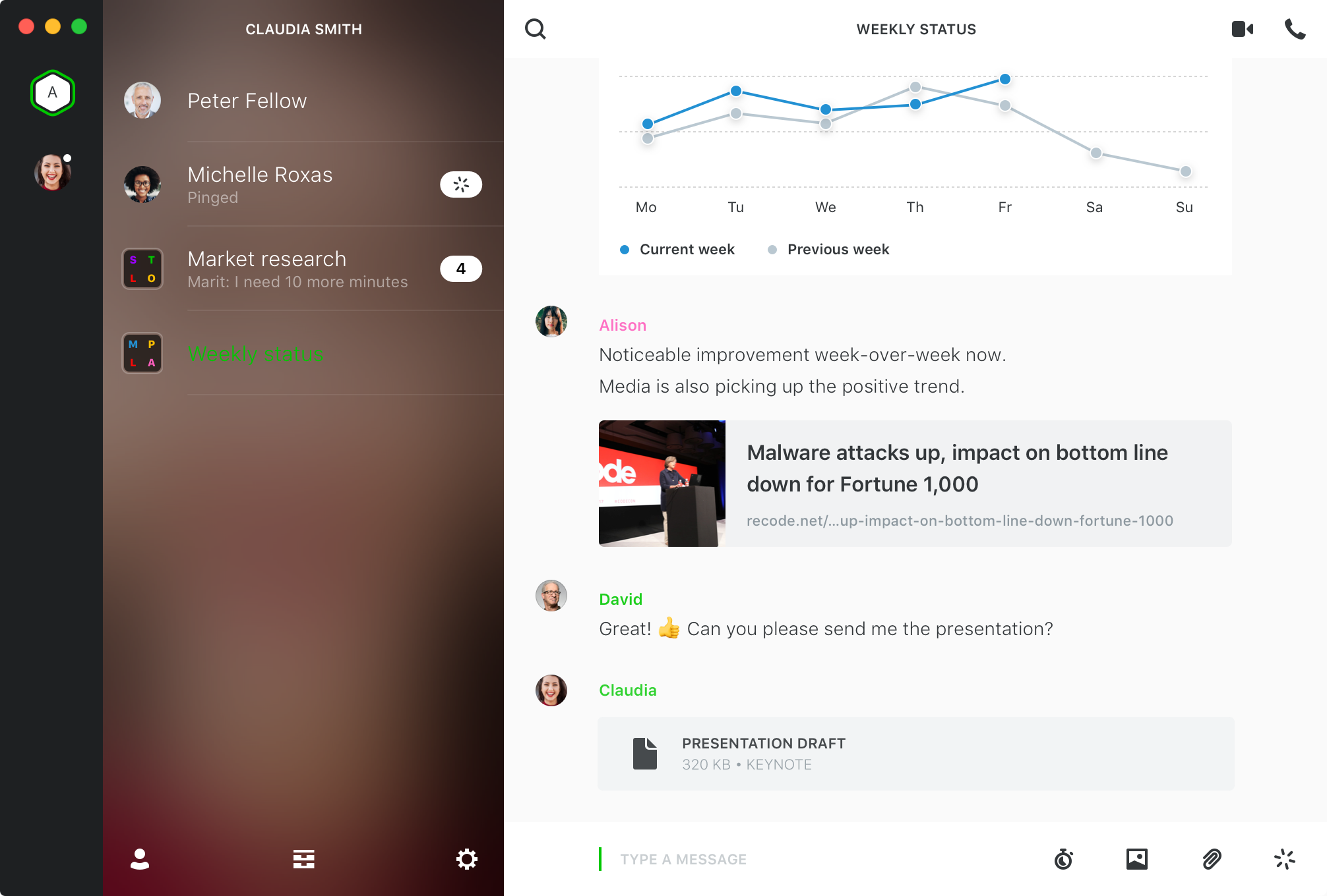 wire - Best Slack project management alternatives 