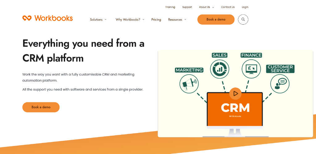Workbooks CRM platform