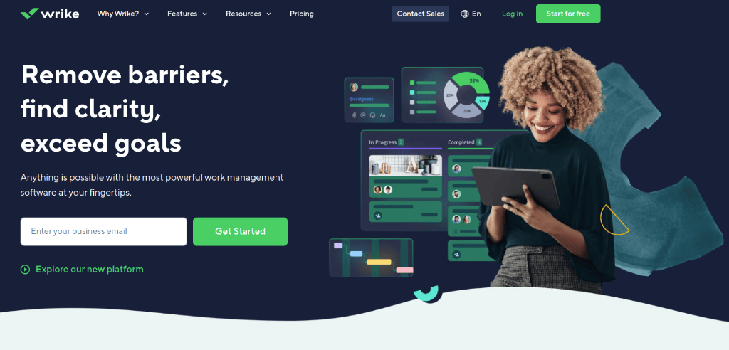 Wrike as a project management tool and microsoft project management alternative