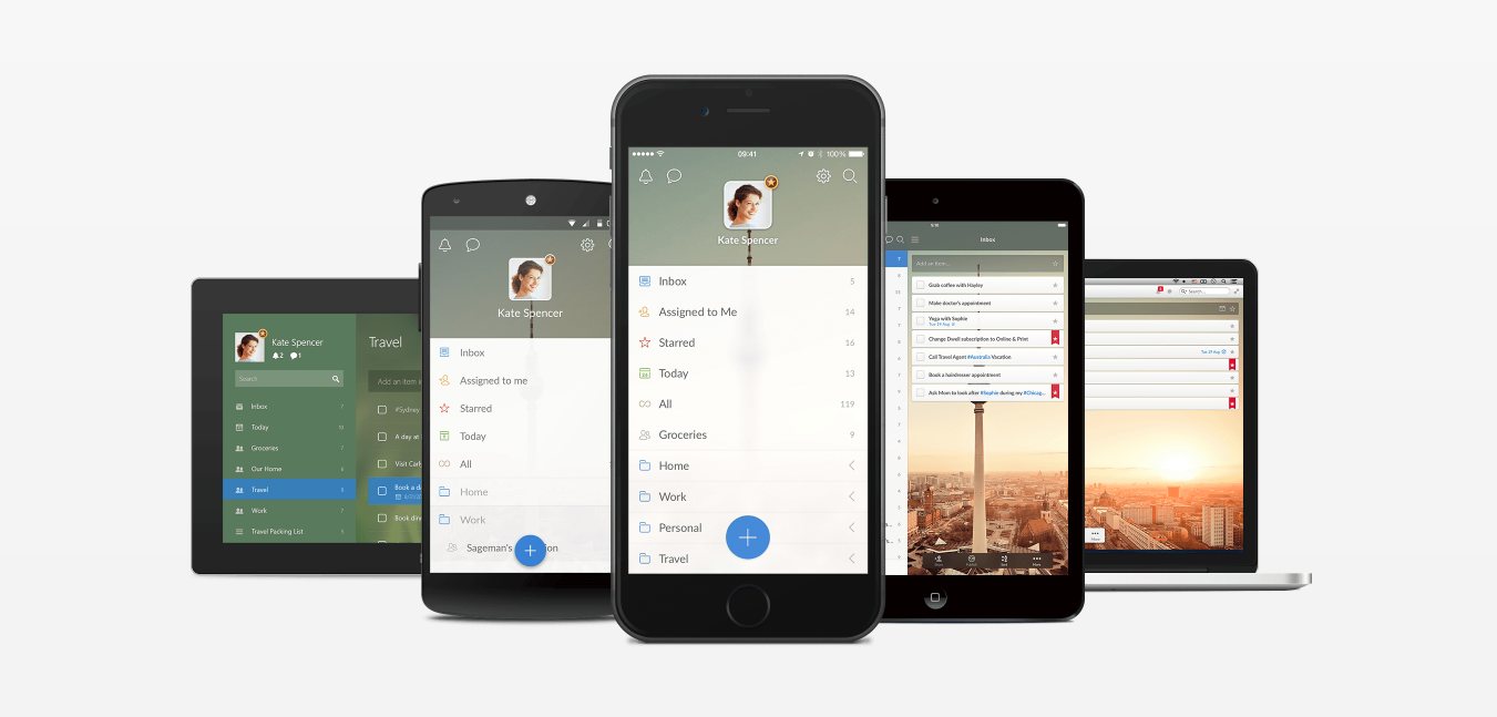 Wunderlist - time management app
