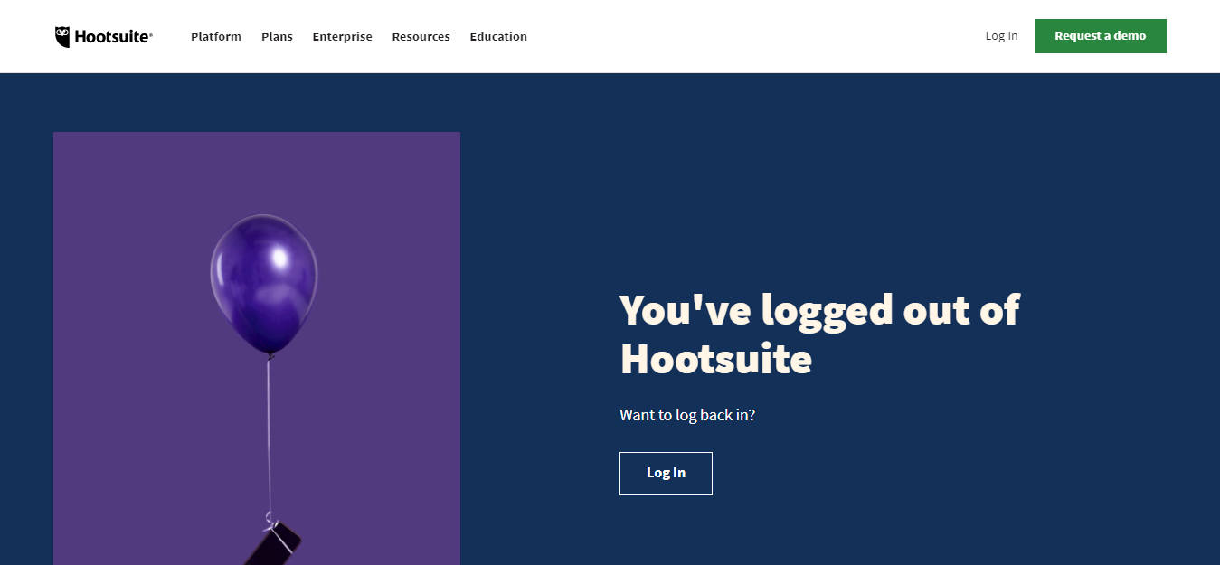 Hoot social media management marketing tool