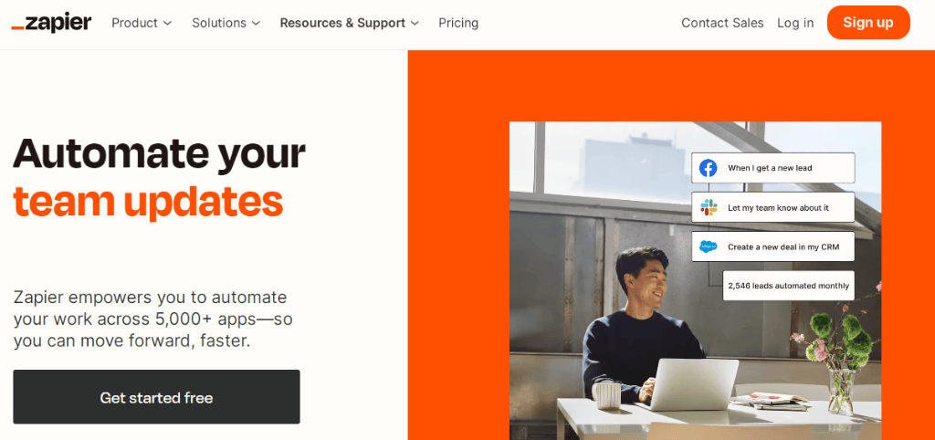 Zapier as a Service Outsourcing Tool
