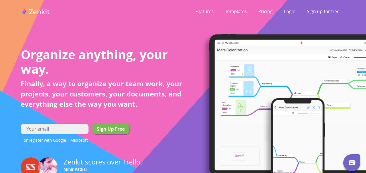 Zenkit as redmine alternative