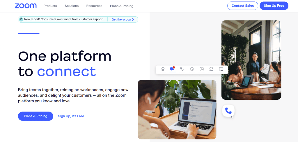 Zoom as a Voice and Video Conferencing Tool