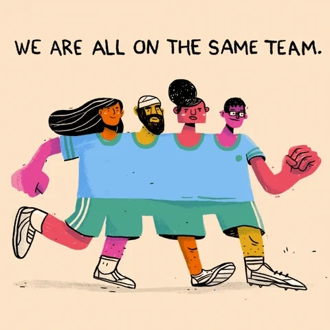 we are one team
